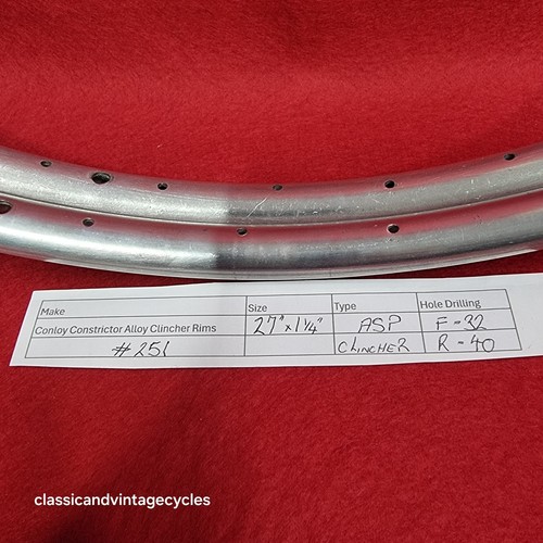Cerchi clincher lega - clincher, asp